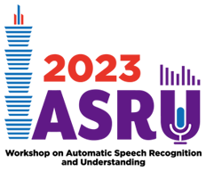 2 papers accepted at ASRU 2023