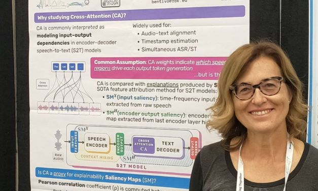 Luisa Bentivogli at Interspeech2026 in Sydney 🇦🇺